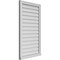 Ekena Millwork Vertical Surface Mount PVC Gable Vent w/ 2"W x 2"H , Brickmould Sill Frame, 24"W x 42"H GVPVE24X4203SN - alternate 4